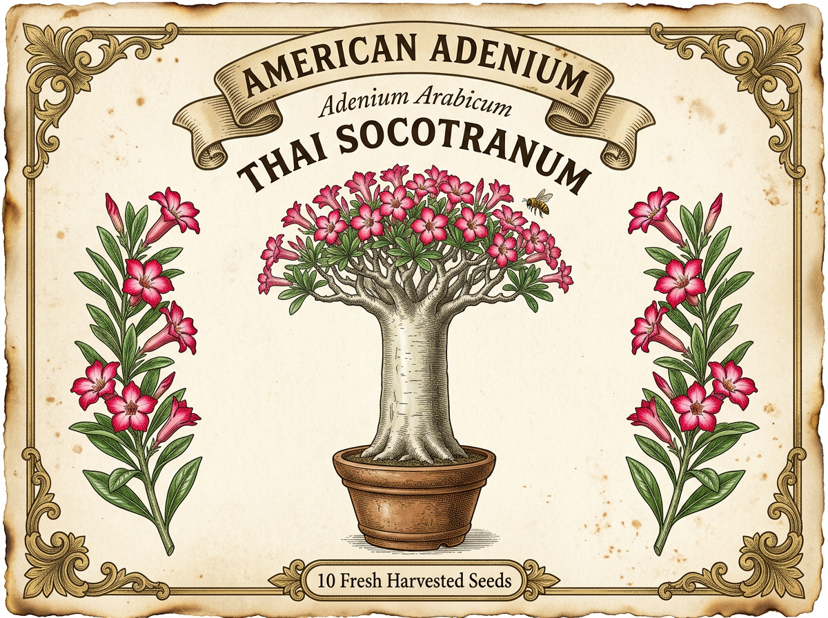Adenium Arabicum Thai Socotranum Seeds