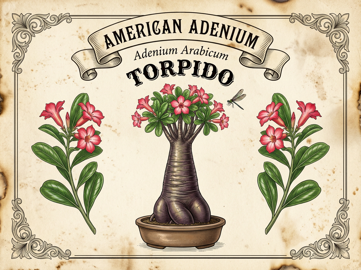 Adenium Arabicum Torpido 10 Seeds