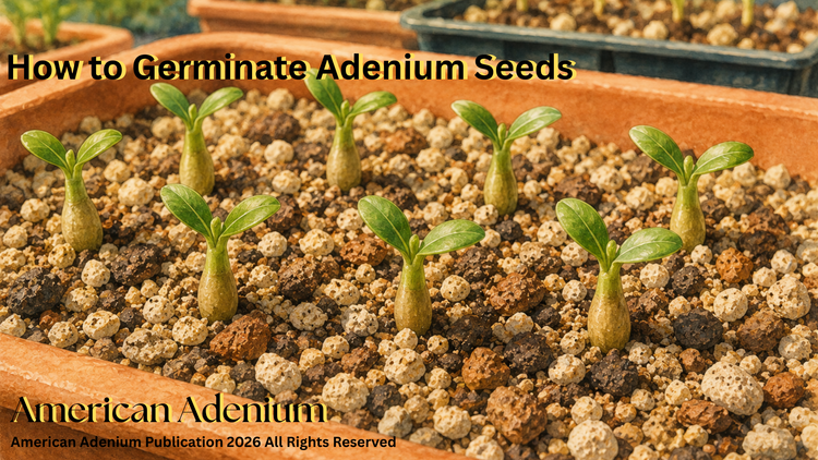 How to Germinate Adenium Seeds — Step by Step Protocol | American Adenium