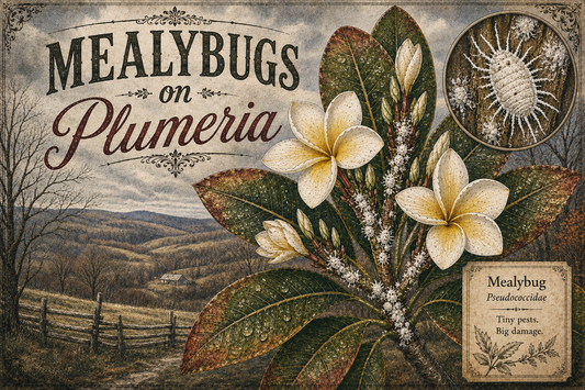 Mealybugs on Plumeria — Cold Climate Growing Guide for USDA Zones 3–7b