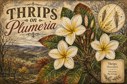 Thrips on Plumeria — Cold Climate Growing Guide for USDA Zones 3–7b