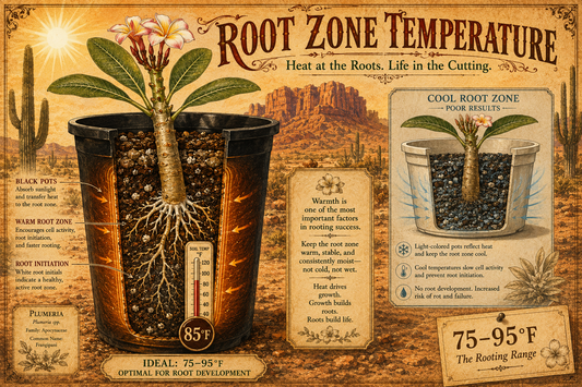 Root Zone Temperature and Plumeria: Why Warmth Is the Signal That Starts Everything
