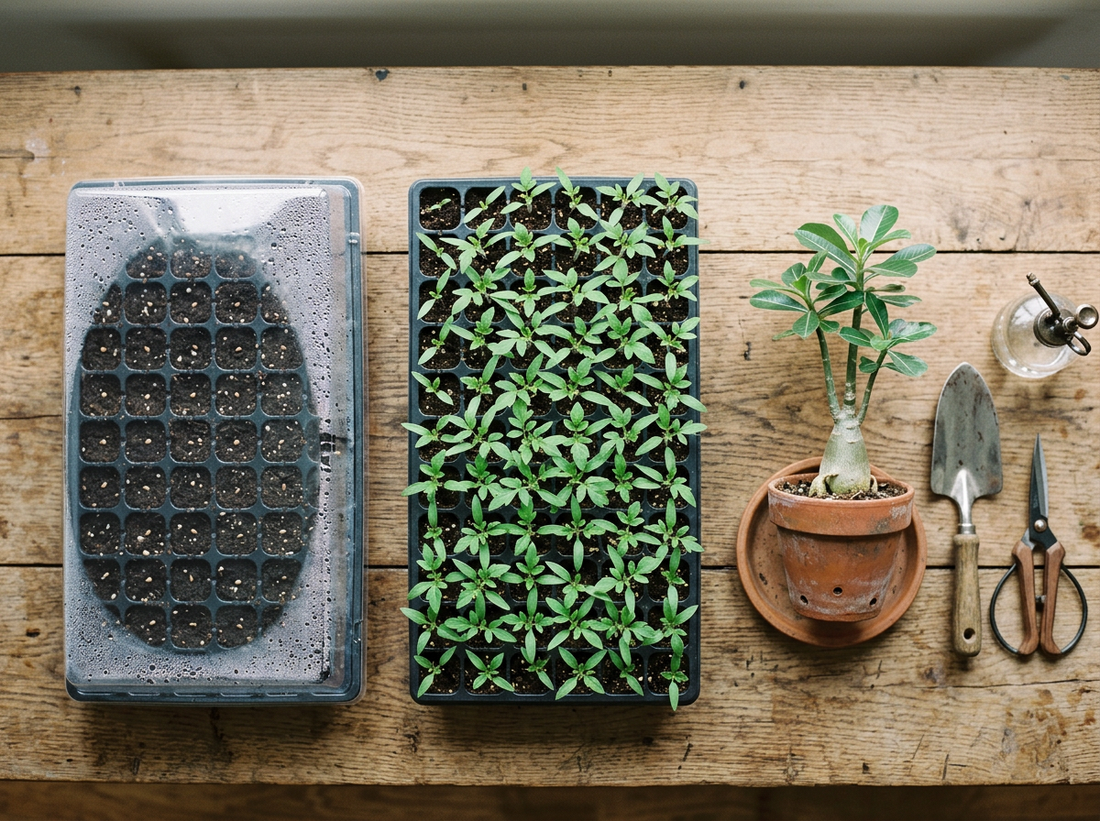 Fall Indoor Sowing and Controlled Germination