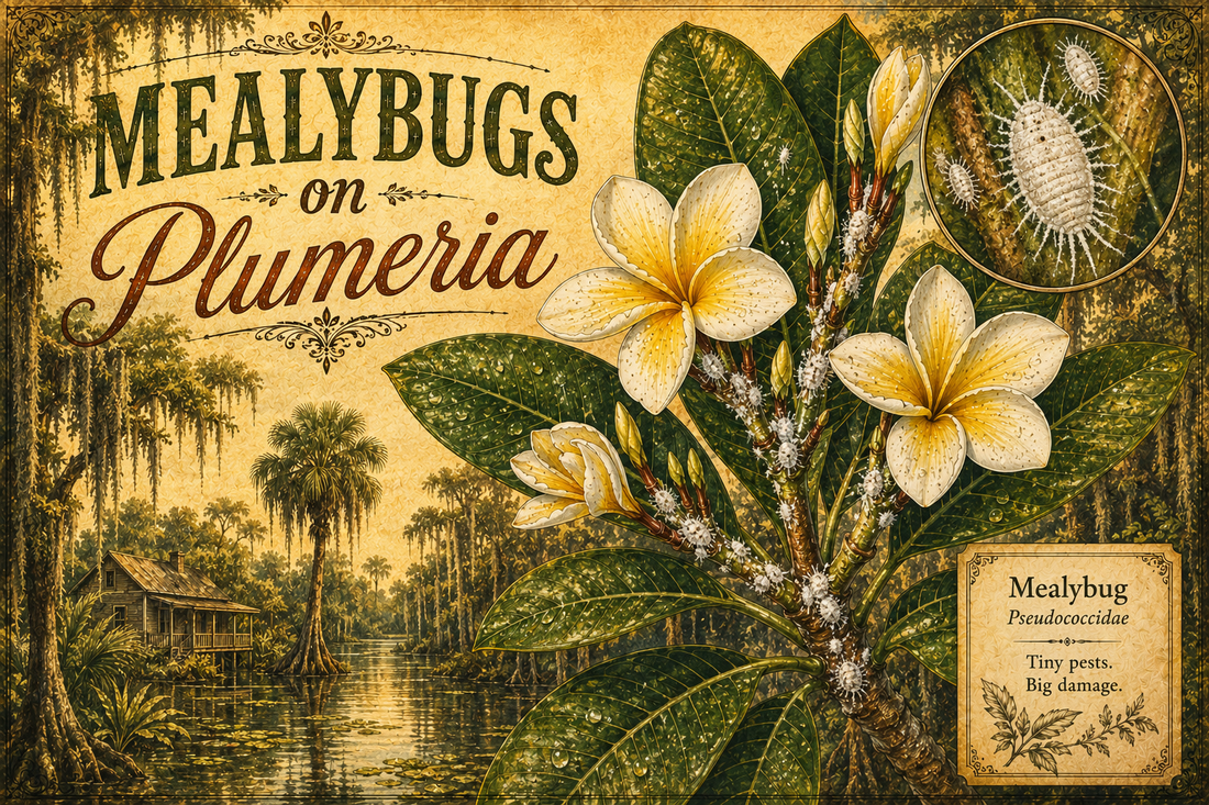Mealybugs on Plumeria — Gulf Coast Growing Guide for FL, AL, LA & MS