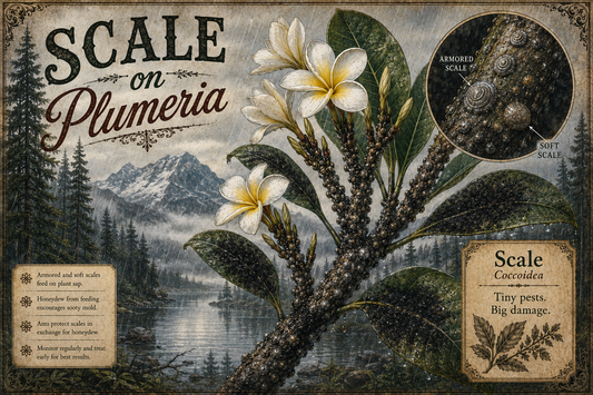 Scale on Plumeria — Pacific Northwest Growing Guide for OR, WA & Coastal BC