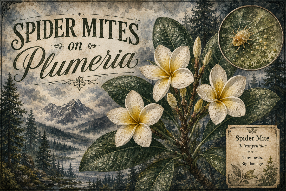 Spider Mites on Plumeria — Pacific Northwest Growing Guide for OR, WA & Coastal BC