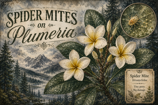 Spider Mites on Plumeria — Pacific Northwest Growing Guide for OR, WA & Coastal BC