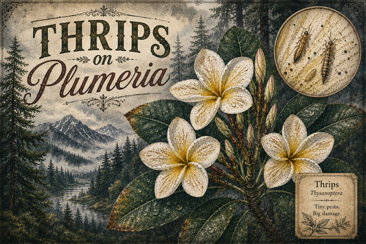 Thrips on Plumeria — Pacific Northwest Growing Guide for OR, WA & Coastal BC