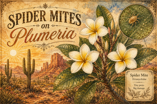 Spider Mites on Plumeria — Western Growing Guide for AZ, CA, NV, TX, NM & OK
