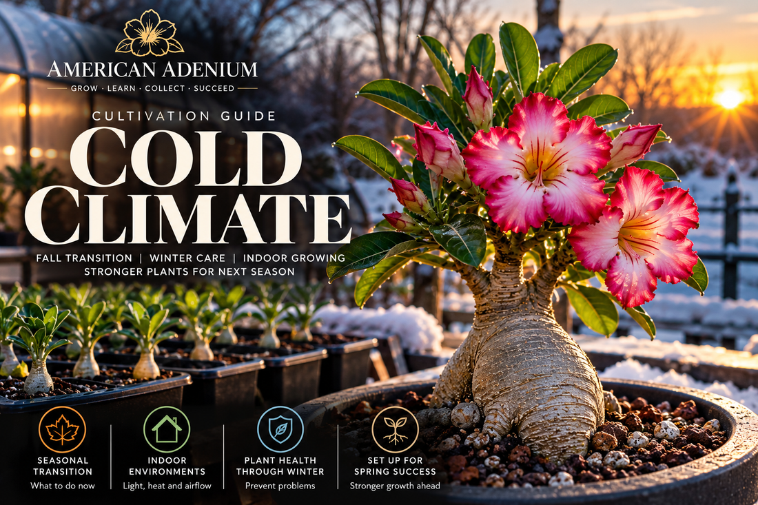 Cold Climate Adenium cultivation guide