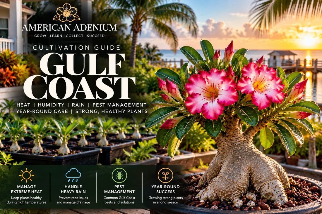 Gulf Coast Adenium cultivation guide