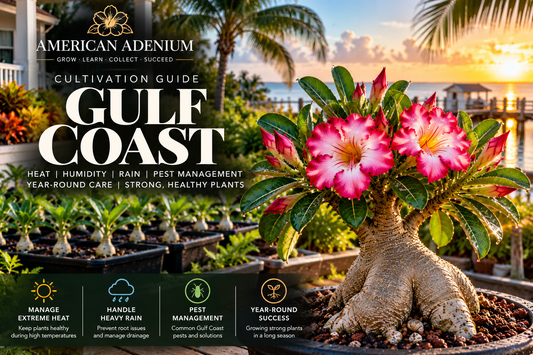 Gulf Coast Adenium cultivation guide