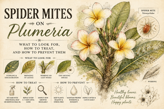 Spider Mites on Plumeria — Cold Climate Growing Guide for USDA Zones 3–7b