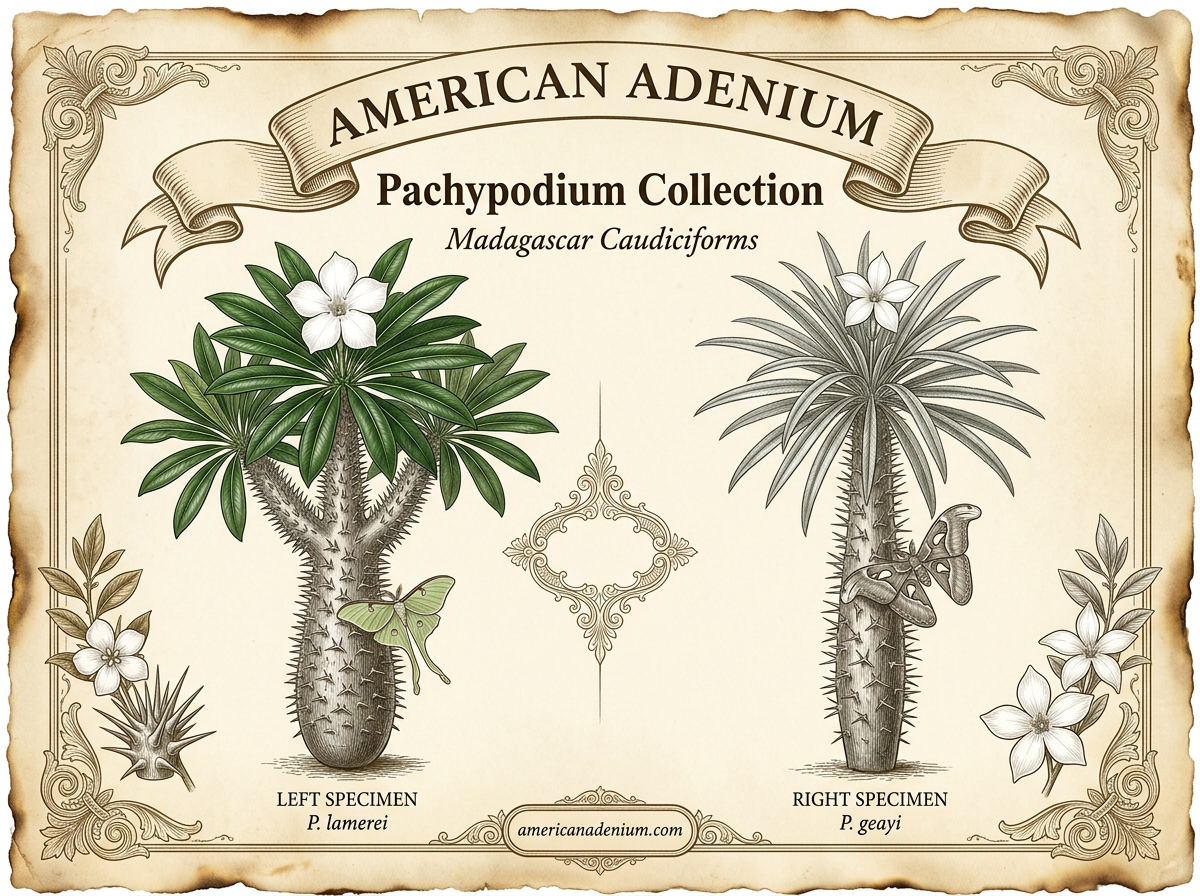 Pachypodium — Madagascar Caudiciforms