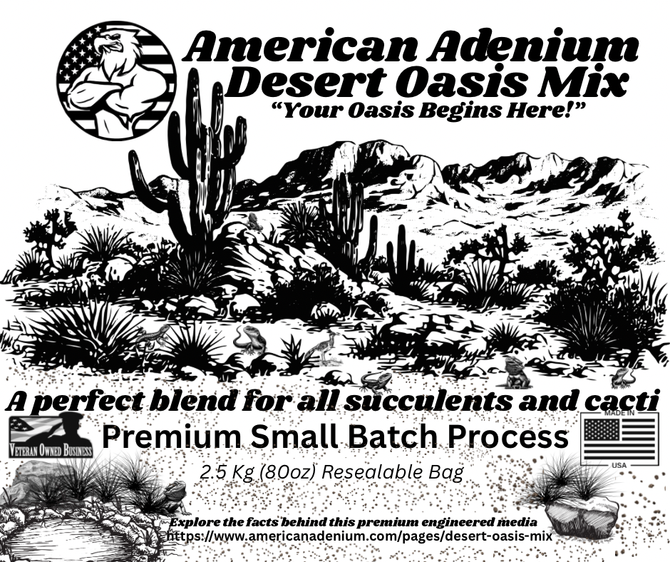 Desert Oasis Potting Media 2.5 Kg Resealable Bag