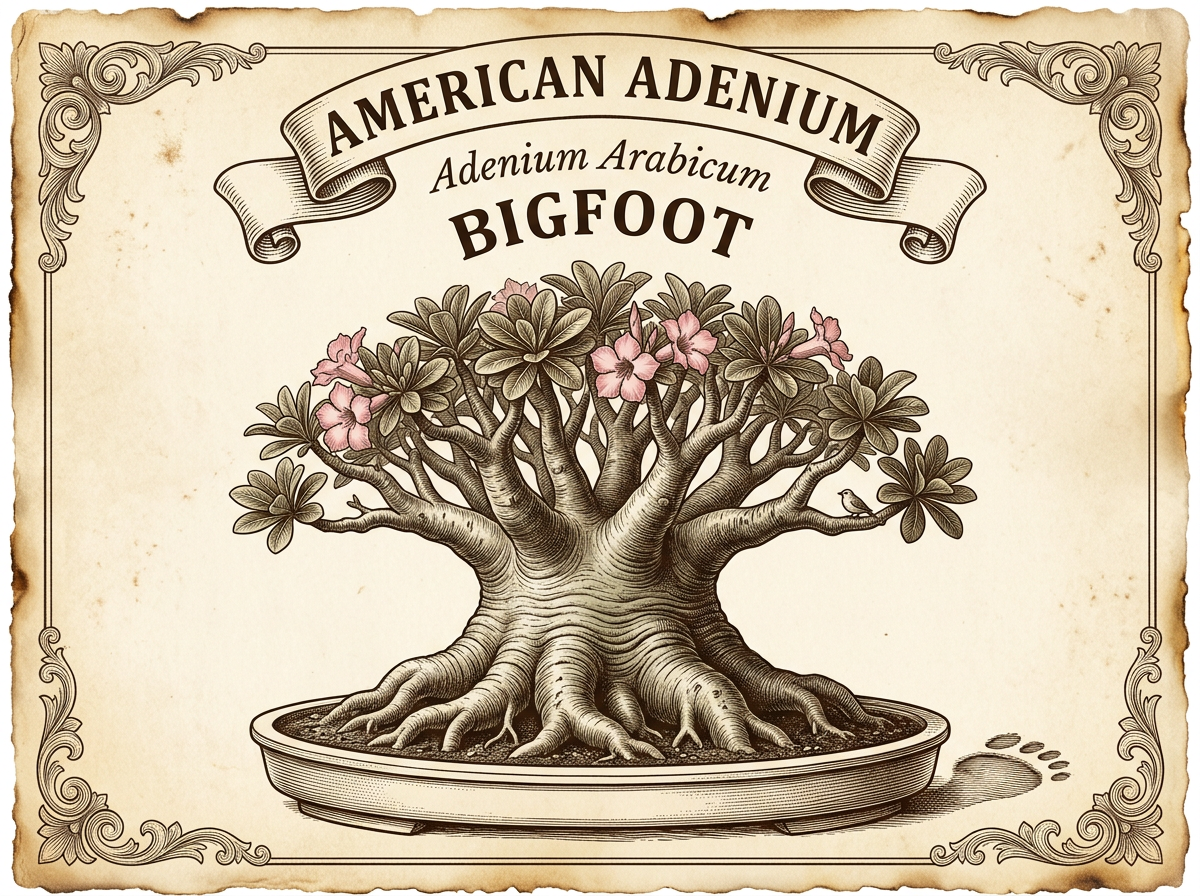 Adenium Arabicum Bigfoot 10 seeds