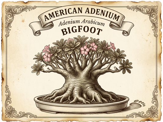 Adenium Arabicum Bigfoot 10 seeds