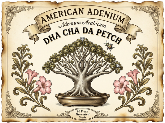 Adenium Arabicum DHA Cha Da Petch 10 seeds