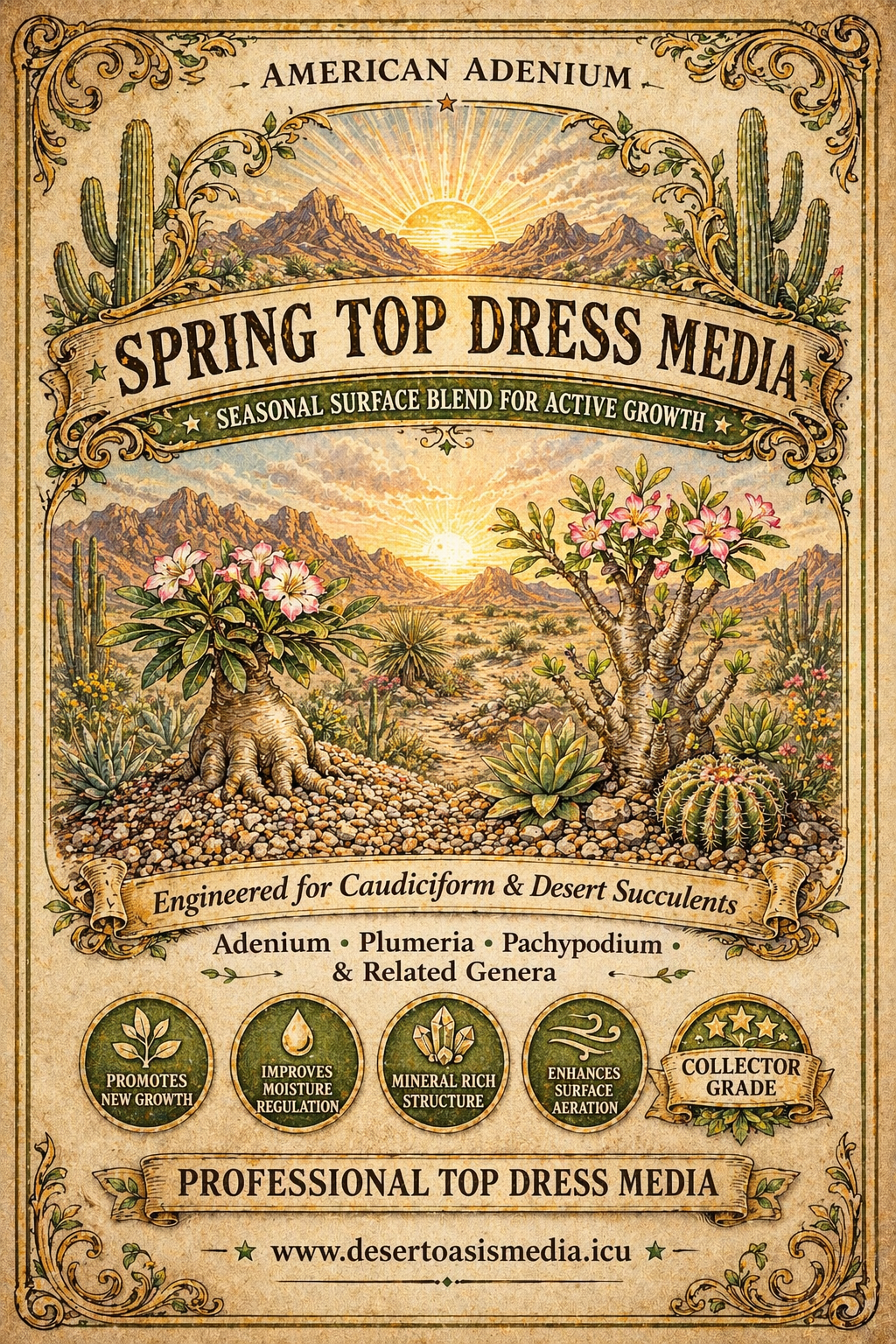 Desert Oasis Spring Top Dress | Wake up the root zone. Set the season right.