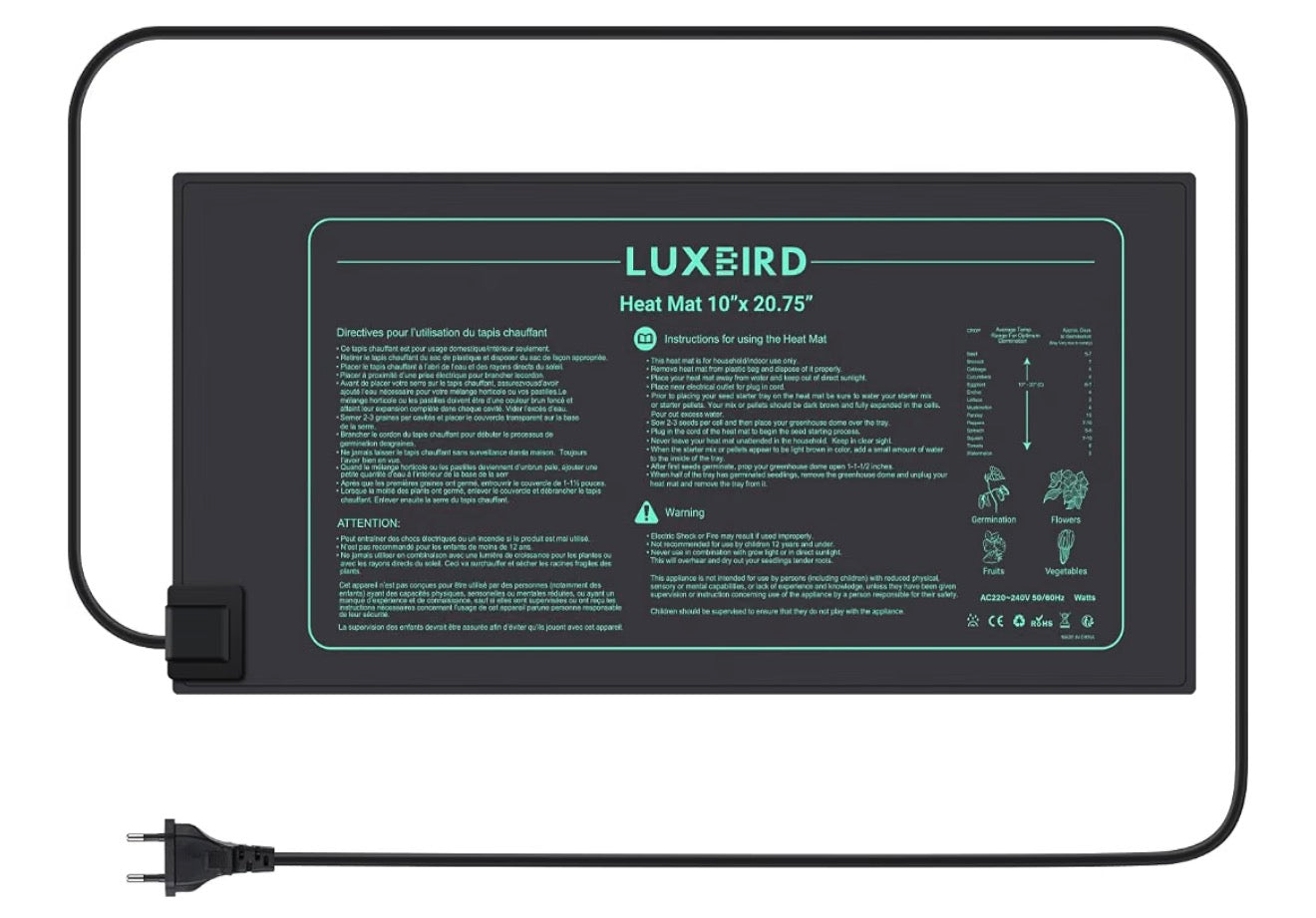 Luxbird Professional Seed Germinator & Propagation Kit