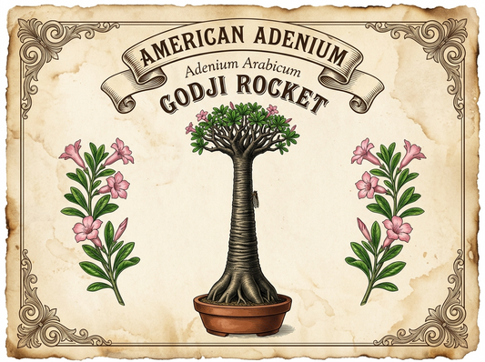 Adenium Arabicum Godji Rocket 10 Seeds