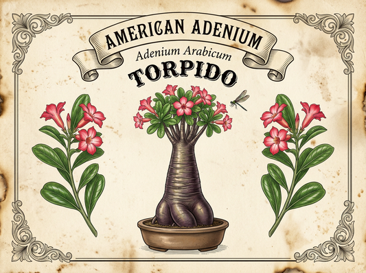 Adenium Arabicum Torpido 10 Seeds